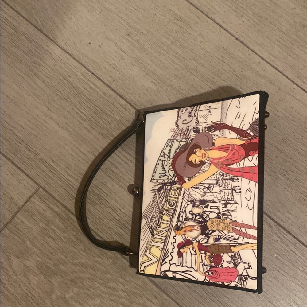 Stylish Women's Handbag with Artistic Design